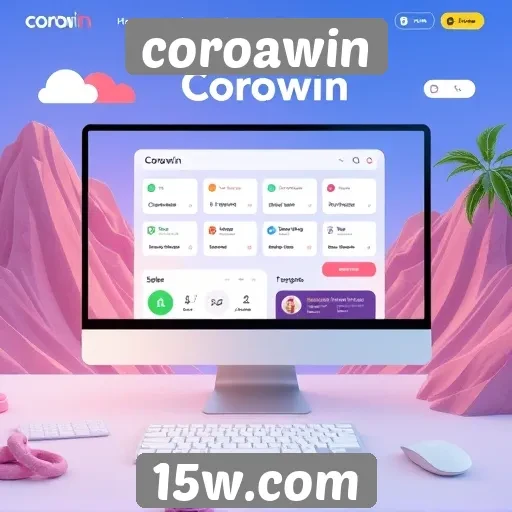 Mudanças na interface do site Coroawin